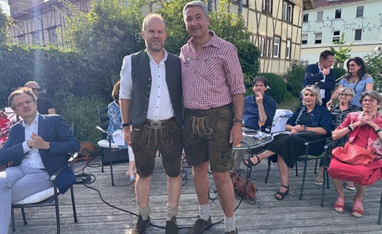Amtsübergabe von Stefan Beetz an Detlev Bührer